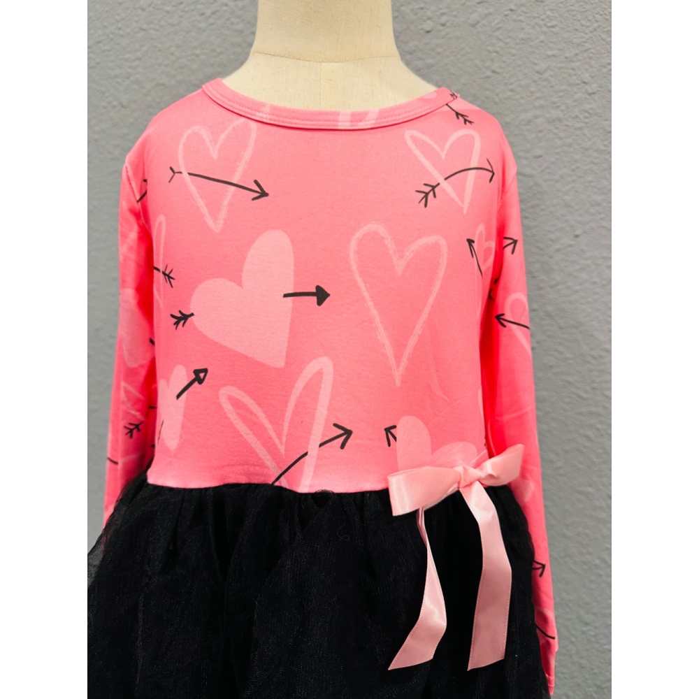 Wellington Designs Girls Heart Tulle Dress, Sz 10/12 NWT - Picture 3 of 8